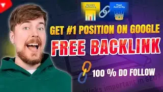 Free Do Follow Backlink 2025 | Create High Quality  Backlilnks in 2025 | Backlinks For Beginners |