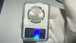 Moeda do Brasil: 2000 R&eacute;is 1911 - Graduado pela NGC MS 63 - Flor de Cunho - Prata - Espetacular  -