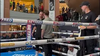 Paddy Donovan OPEN WORKOUT - Crocker vs Donovan 2 | Impact Boxing