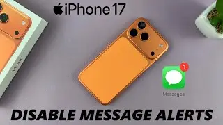 Как отключить уведомления о сообщениях на iPhone 17 / 17 Pro