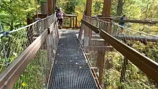 Hyperlapse lap around the Holden Arboretum canopy walk
