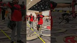 Ojas Pravin Deotale vs Abhishek verma Vegas shoot off #vegasshoot #worldarchery #indianarchery