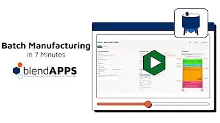 blendAPPS | Batch Manufacturing SuiteApp for NetSuite | Overview