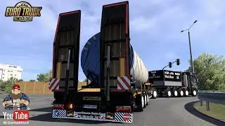 [ETS2 v1.57] MAN F2000 + Tieflader Anhänger Mod *Update*