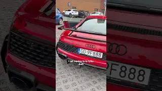 I tak Ci napiszą że to tylko Audi #shorts #youtubeshort #audir8gt #audir8 #zajechani
