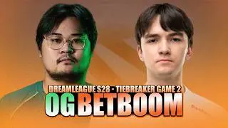 OG vs BETBOOM - TIEBREAKER GAME 2 - WATCH PARTY WITH KUKUYS - DreamLeague S28