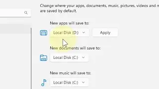 Change Microsoft Store Apps Default Download Location In Windows 11
