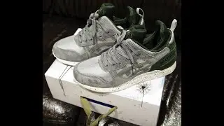 Обзор ASICS Gel Lyte III Grey/Dark Green