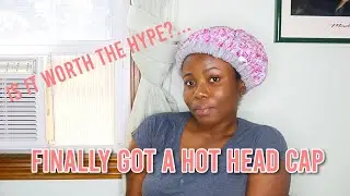 HOT HEAD MICROWAVABLE DEEP CONDITIONING CAP  REVIEW| DOES IT REALLY WORK???