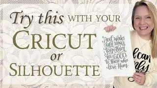 ⭐️ Сделайте это, если у вас есть плоттер Cricut или Silhouette&hellip; | Сделай сам из толстовки и кухон...