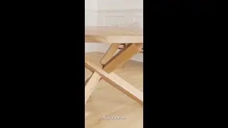 My Favourite Build // beautifully simple dining table