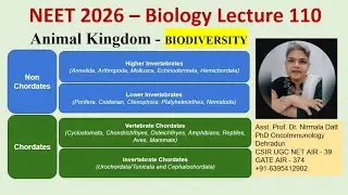 NEET 2026 notes - All 102 Examples of Animal Kingdom #neet #neet2026 #aiims #mbbs #animalkingdom