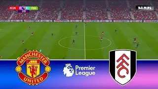 Man United vs Fulham - English Premier League 2026 / Full Match All Goals / PES 21 Gameplay