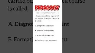Pedagogy mcqs for SST and all competitive exams #pedagogy #pedagogymcqs #2024 #sstpedagogy #sst#mcq