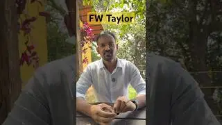 FW Taylor in 2 Minutes | Public Administration #shorts | Deepuk Sukumar