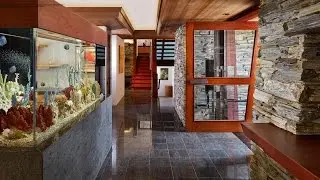 Architect in Del Mar - Wrightian Residence Interior