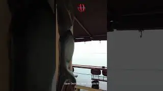 upper deck bar boat thessaloniki 4k greece #shorts