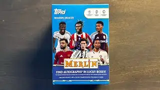 2024/25 Topps Merlin UCC Value Box Opening - Merlin Magic Strikes!
