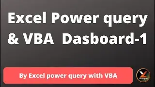 🔴 Excel power query  tutorial in bangla: Cricket  LIVE dashboard with VBA