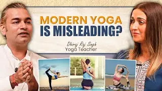 Yoga Doesn&rsquo;t Start With Asana | Real Yoga Explained | Dhiraj Raj Singh | Hopecast With Asha