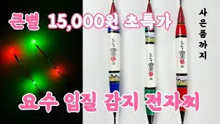 요수 큰별 입질 감지 전자찌 이 가격 말도 안 돼