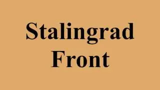 Stalingrad Front