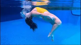 Blowing Bubbles Underwater