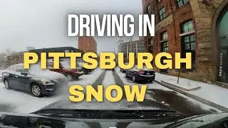 What its like to drive in Pittsburgh snow | 360 Video