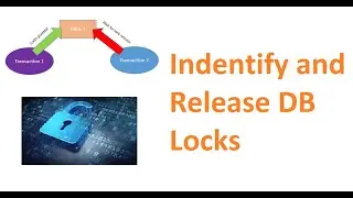 How to Identify database table locks and how to release locks | db locks | object locks