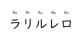 アイウエオ: Katakana (Japanese phonetic alphabet)