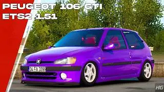 Peugeot 106 GTI (ETS2 1.51) | Euro Truck Simulator 2 | ETS 2 | Car Mod