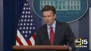 Josh Earnest STILL SICK of answering the media's questions about the $400 million payment to Iran