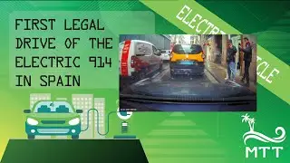 Classic Porsche 914 Goes Electric! First Drive in Barcelona