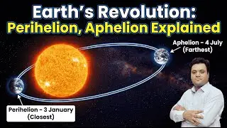 Earth&rsquo;s Revolution: Perihelion, Aphelion Explained | Geography Made Easy for UPSC PRELIMS 2026