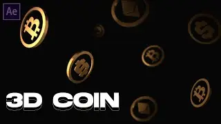 Bitcoin 3D Model / After Effects Tutorial