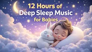 Baby Sleep Music – 12 Hours of Peaceful Deep Sleep 🌙 Calm & Soothing Night Music