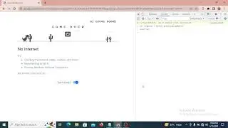 Offline dragon game hack | how to hack dinosaur game in chrome #hack #game