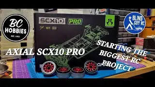 UNBOXING AXIALS BEST ?? - AXIAL ADVENTURES SCX10 PRO - Blind Guy RC