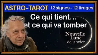 Astro-Tarot &ndash; Nouvelle Lune du 18 janvier en Capricorne : temps de fondations et de r&eacute;flexion