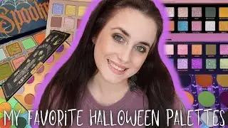 MY TOP FAVORITE HALLOWEEN EYESHDOW PALETTES 2022