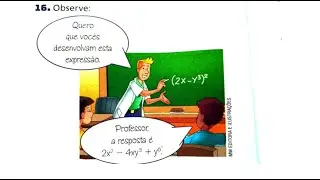Quero que vocês desenvolvam esta expressão, (2x-y^3)^2