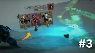 Top Leaderboard 🏆 Rank gameplay (3v3) Part 3 | Shadow Fight 4 Arena