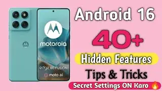 Motorola Edge 60 Fusion 5G 😱 40+ Hidden Features & Secret Settings | Tips & Tricks 2026