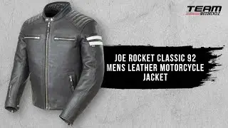 Joe Rocket Classic 92 Mens Leather Motorcycle Jacket