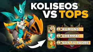 ASI JUEGAN LAS CLASES TOP  EN KOLIS 😈, SPRAGGY VS RANKING 1 [DOFUS TOUCH]