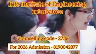 Info Institute of Engineering Coimbatore | Courses & Placements  #IIE #EngineeringCollege #