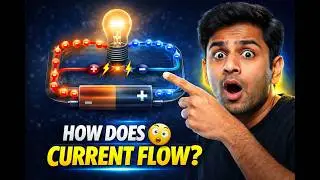 How Does Current Flow? | Electron Flow vs Conventional Current | #neet #jee #physics #chemistry