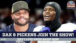 Dak Prescott & George Pickens Join The Show! | DLLS Cowboys Podcast