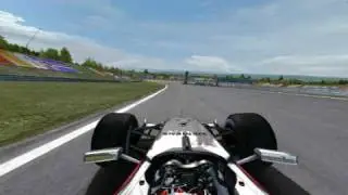 Rfactor CTDP 2006 - Kimi Raikkonen onboard lap Nurburgring GP circuit