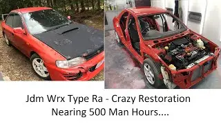 JDM GC8 WRX Type Ra - Restoration - Watch Me Paint - Part 7